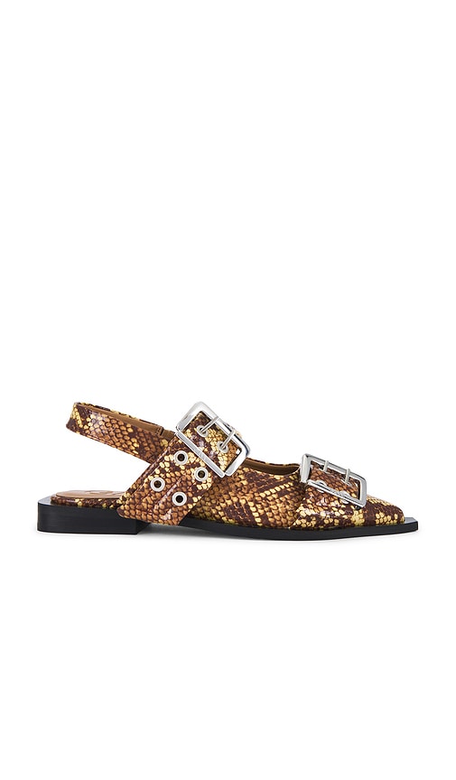 Feminine Buckle Ballerina