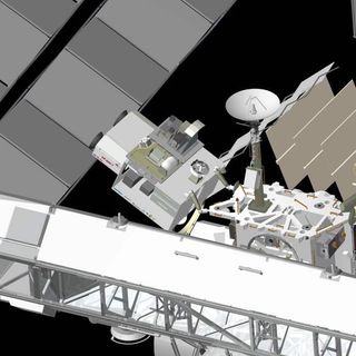 Prospective placement of Ad Astra’s Aurora platform on the International Space Station's Z-1 truss.