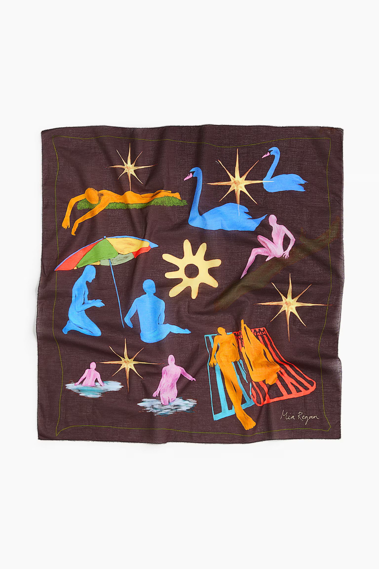 Printed Cotton Scarf