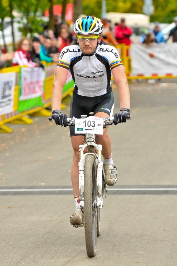 Karl Platt finishes the race in fifth, disappointed