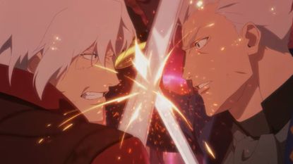 Dante and Virgil in Devil May Cry season 2