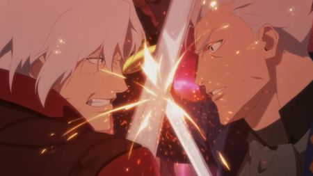 Dante and Virgil in Devil May Cry season 2