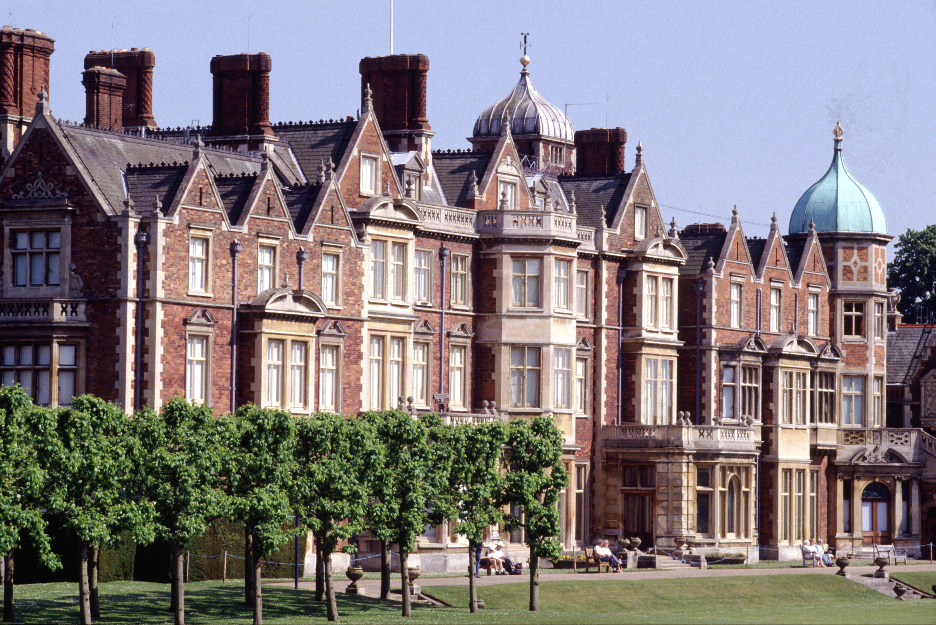 The exterior of Sandringham House