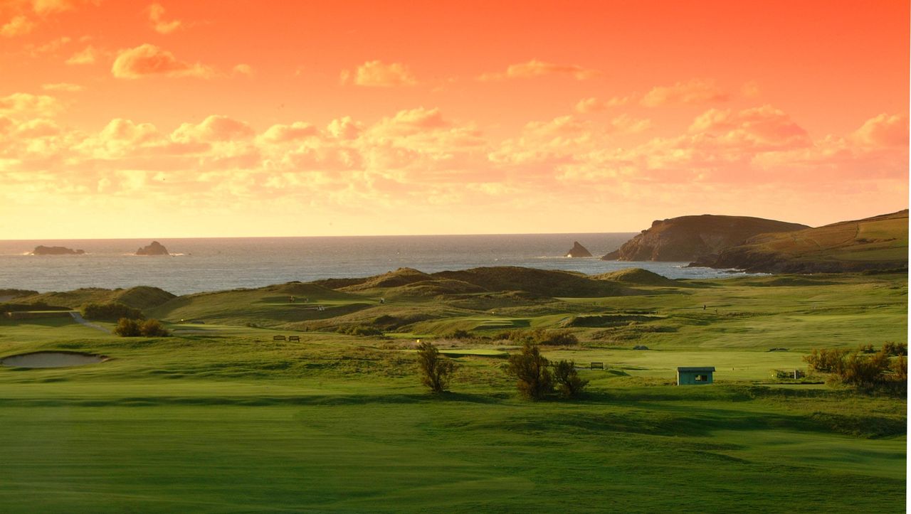Trevose Golf Club view over course