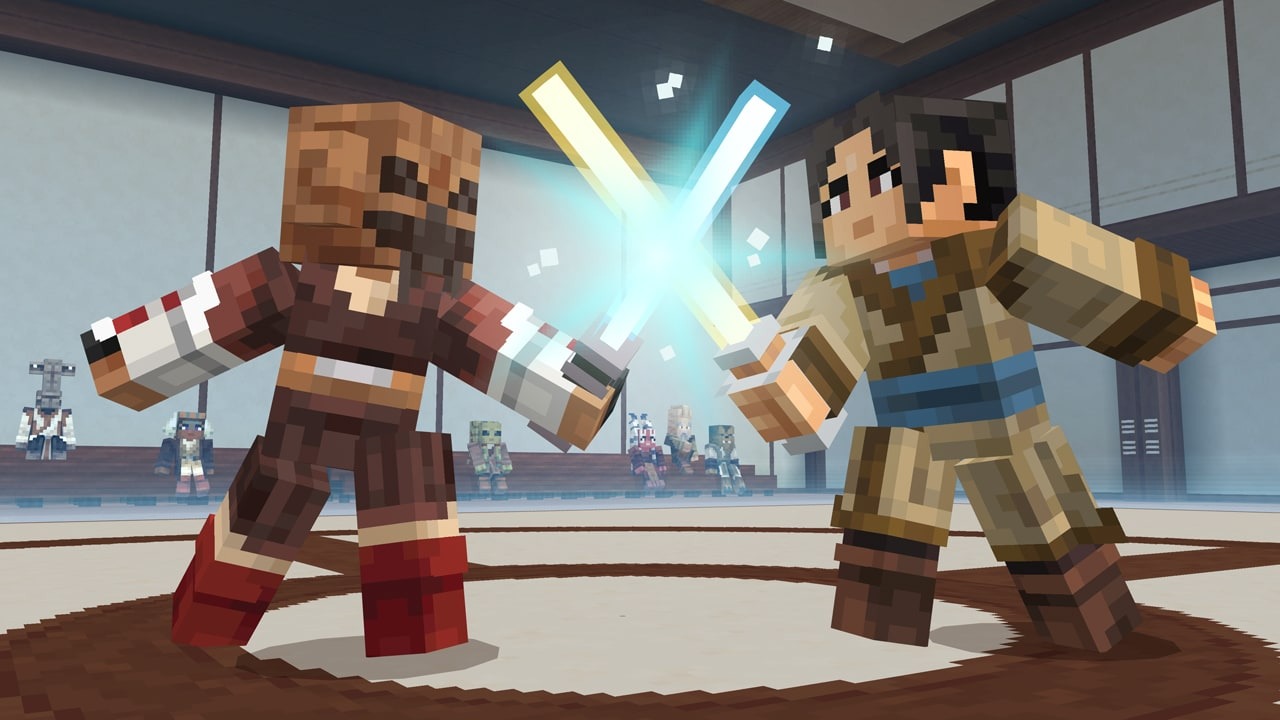Bild von Star Wars: Path of the Jedi DLC für Minecraft.