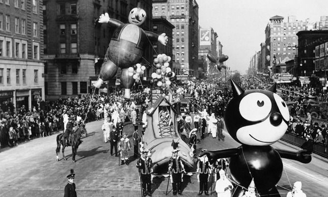 Thanksgiving parade balloons