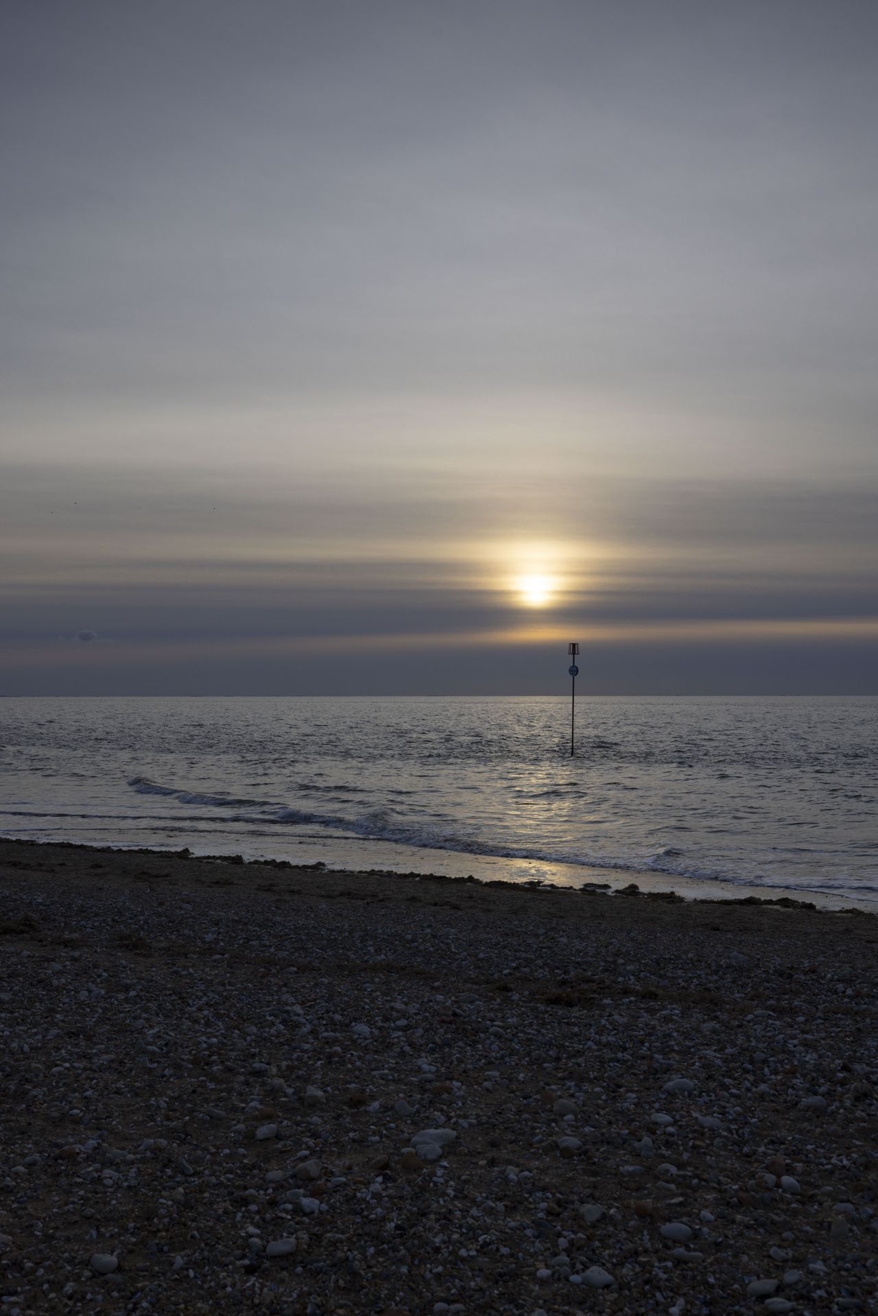 Cokin Nuances Image Quality Test Image of a sunset at a beach