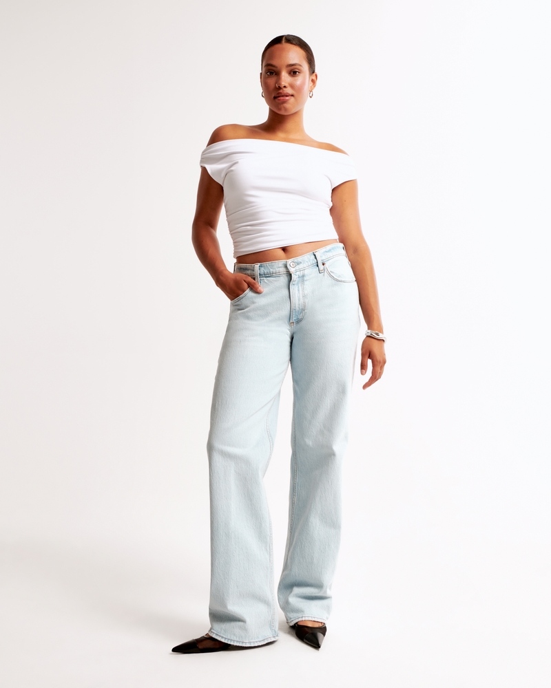 Low Rise Baggy Jean