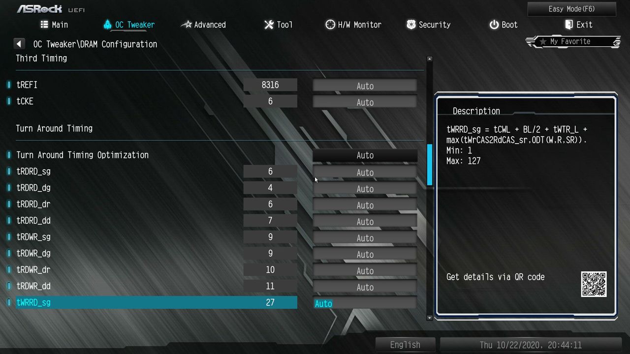 ASRock Z490M Pro4 BIOS