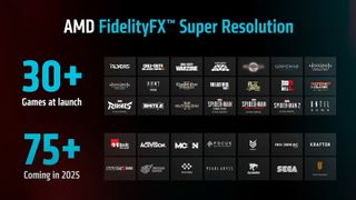 AMD FSR 4 launch titles