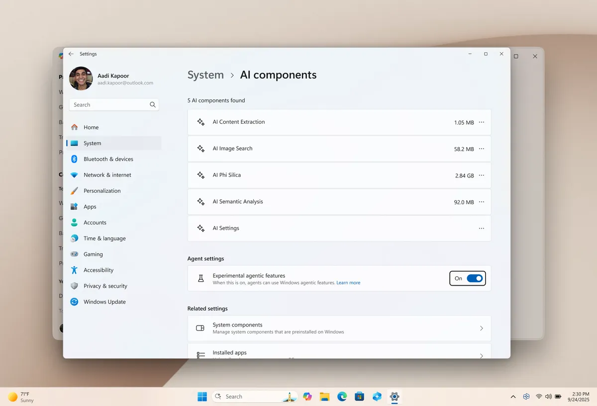 microsoft-windows-11-ai-agent-features