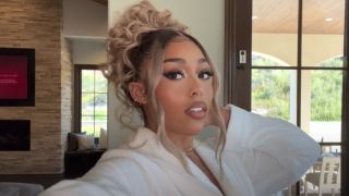 Jordyn Woods on her YouTube channel