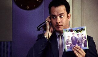 Tom Hanks holding up a Wonders record in That Thing You Do.