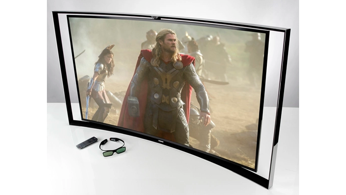 Samsung KE55S9C curved OLED TV
