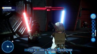 Lego Star Wars Skywalker Saga Luke Fighitng Vader