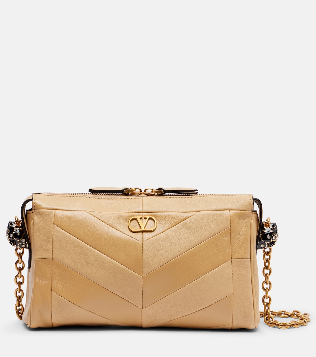 Panthea Small Leather Crossbody Bag