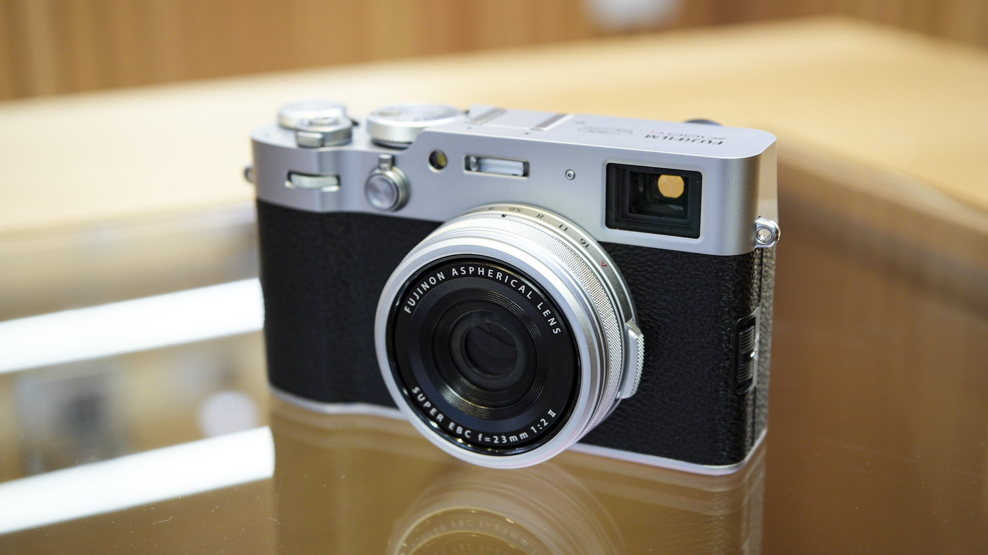 Fujifilm X100V Digital Camera - Silver (Renewed)