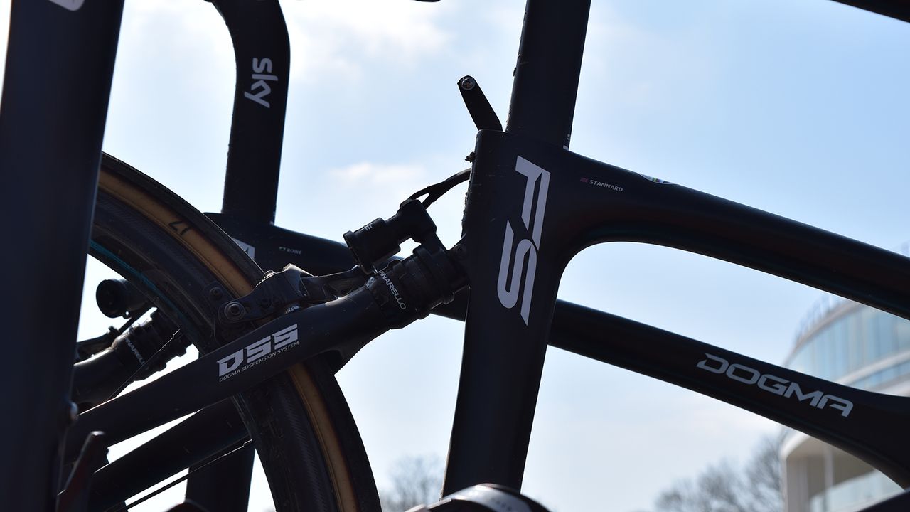 Ian Stannard, Luke Rowe and Gianni Moscon all used the new bike on a Paris-Roubaix recon