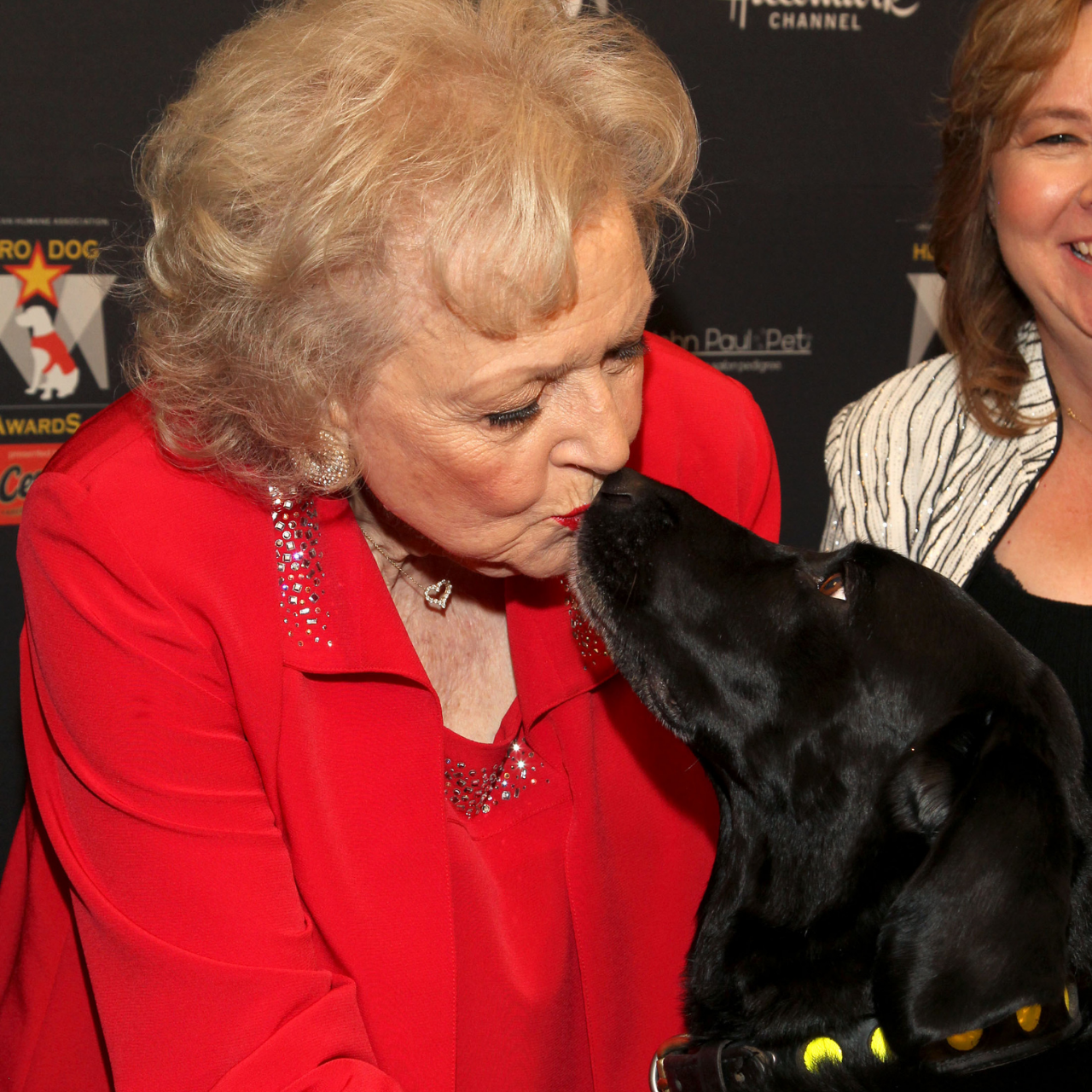 Betty White attends the American Humane Association's Hero Dog Award opening ceremony