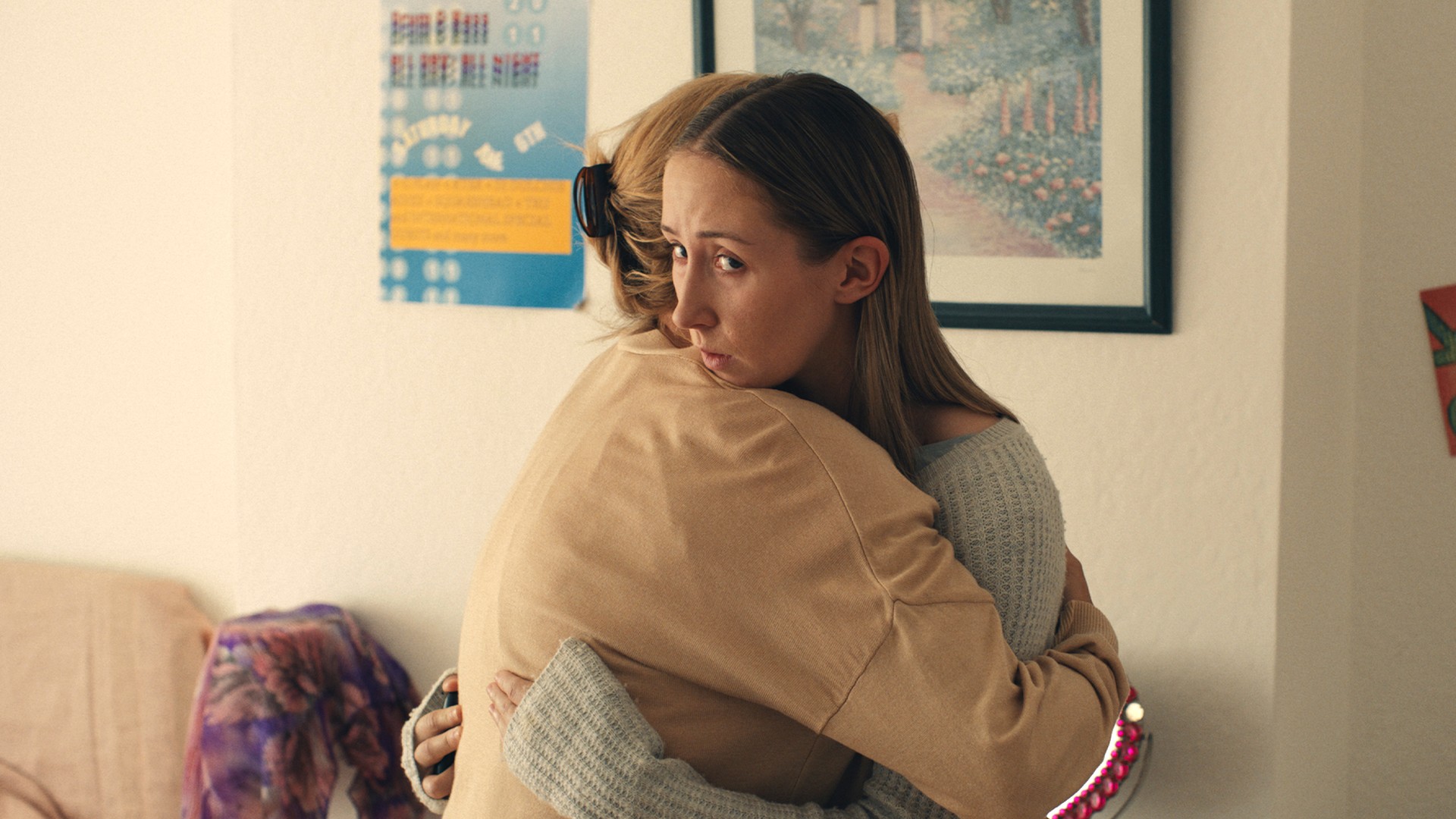 (L-R) Juliet Stevenson and Erin Doherty as Mary and Clare in &quot;Reawakening&quot; (2024).