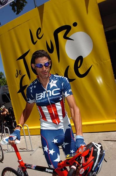 Defending champion George Hincapie (BMC) returns to Greenville hoping to add a fourth road title to his palmares.