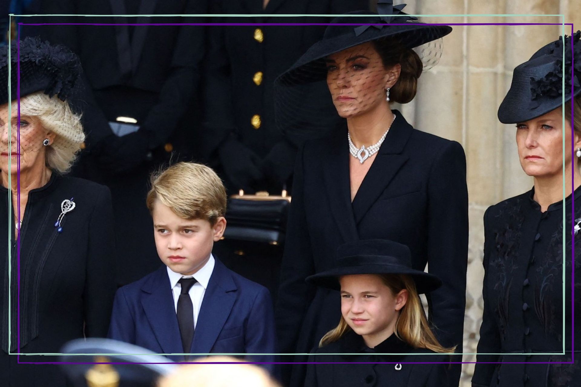Prince and Princess Charlotte praised for displaying 'respect