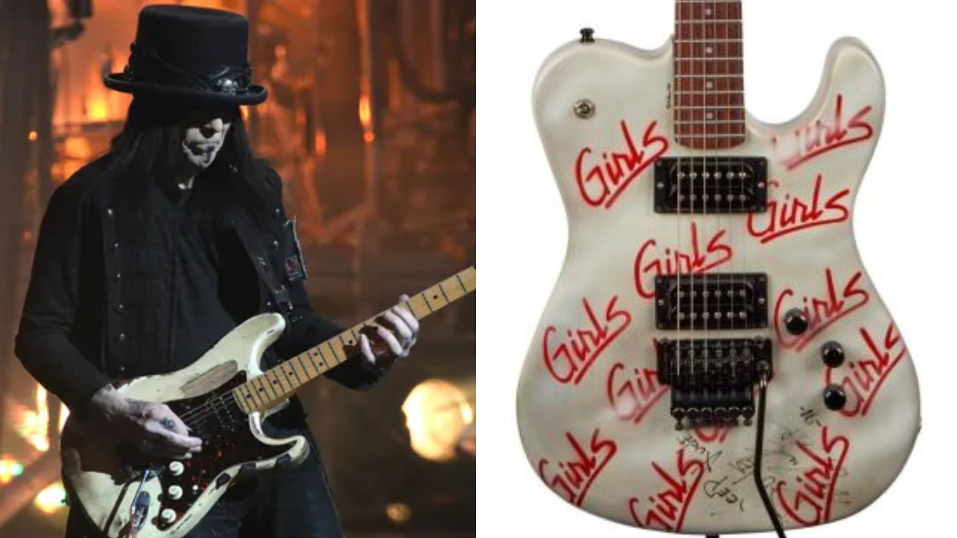 Mick Mars' 'Girls, Girls, Girls' Kramer up for auction | Guitar World