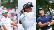 Joaquin Niemann, Patrick Reed and Bryson DeChambeau all hit drivers