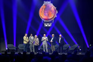 Members of both the Carpenter and Breitling families, together with Breitling CEO Georges Kern and brand ambassador Scott Kelly, a former NASA astronaut, were present in Zurich for the reveal of the original and new edition Navitimer Cosmonaute watches.