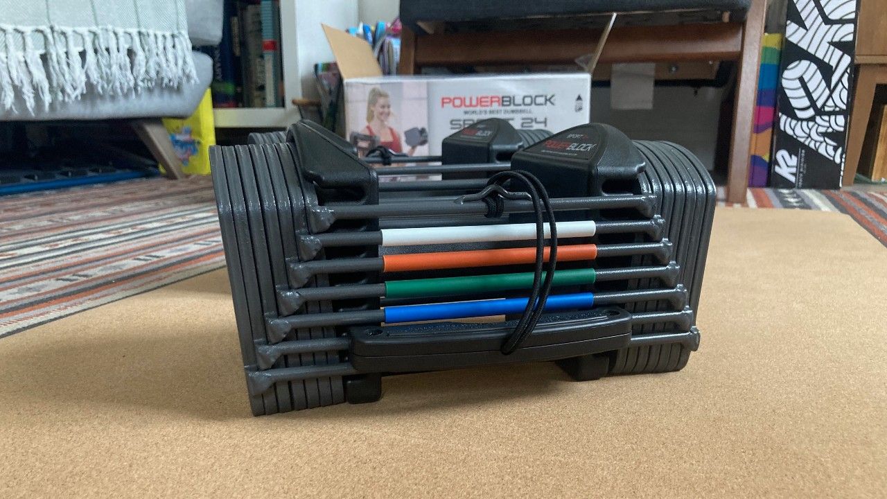 Bowflex—PowerBlock’s Adjustable Dumbbells Are Under 300 In
