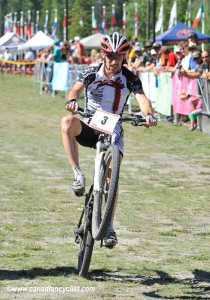 Derek Zandstra (ON) 3 Rox Racing wheelies across teh line for 3rd