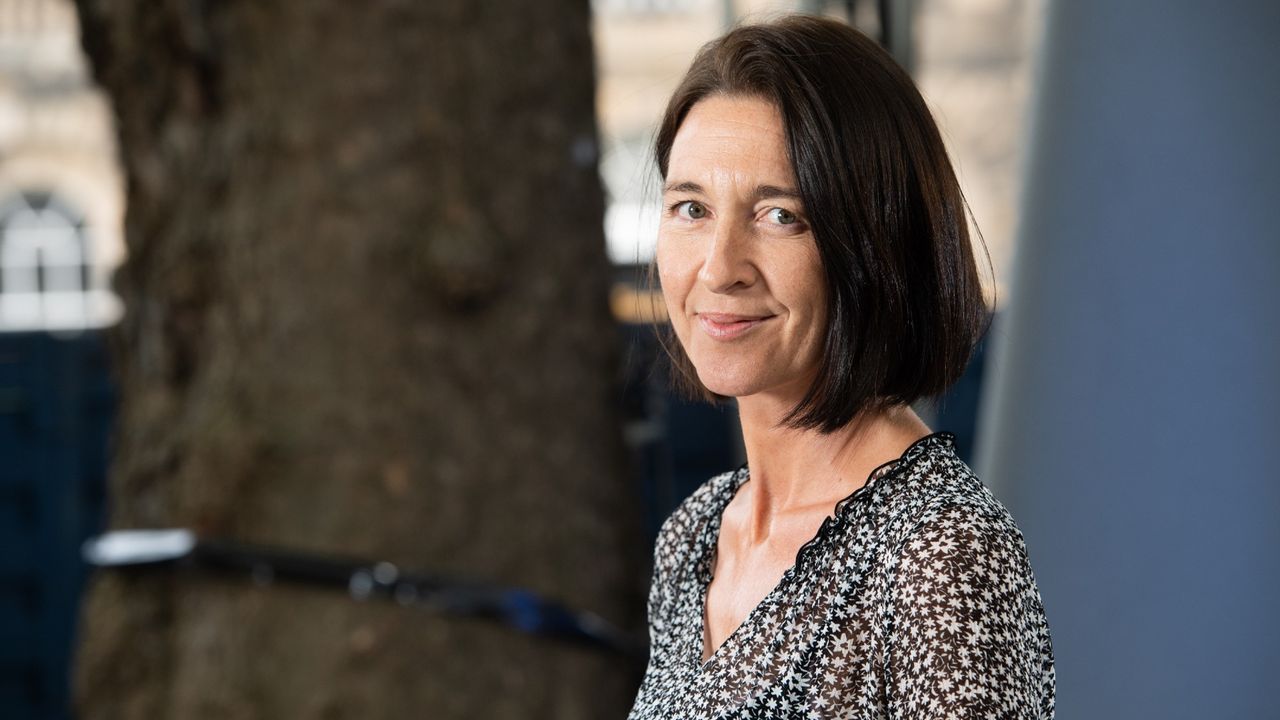 Sarah Rainsford at the Edinburgh Book Festival