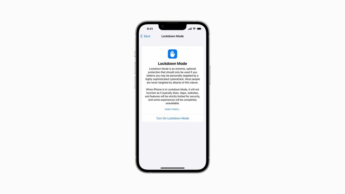 Apple Lockdown Mode Update 2022 Hero