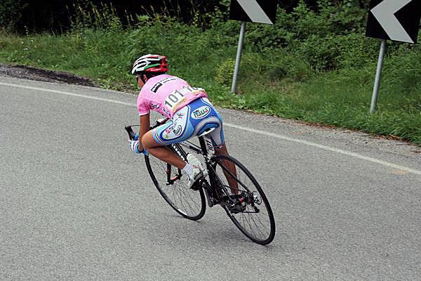Fabiana Luperini wins a record-fifth Giro d'Italia Femminile (Giro Rosa) title in 2008