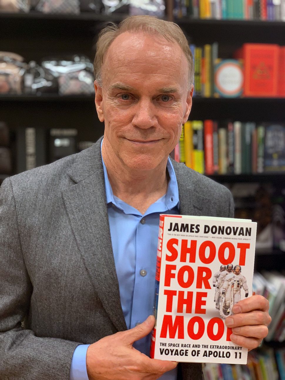 New Book 'Shoot for the Moon' Earns High Praise From Apollo 11