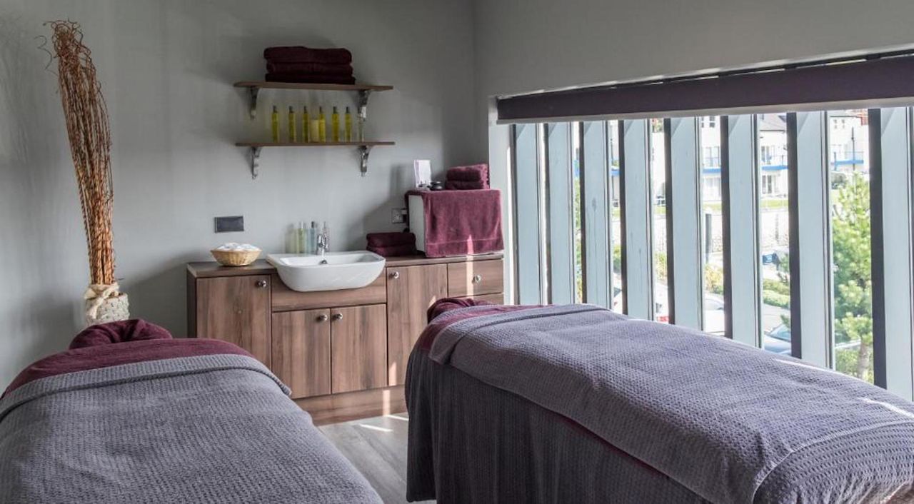 A treatment at the Quay hotel and spa