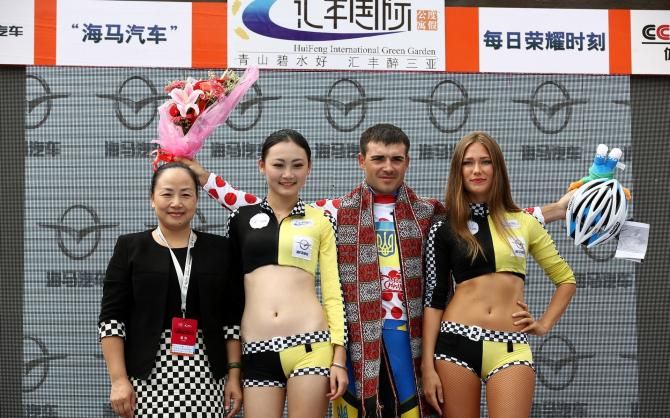Vitaly Buts is the king of the mountain at the 2013 Tour of Hainan