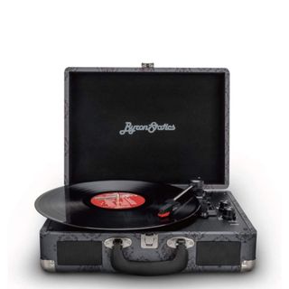 Best portable record players: Byron Statics record player