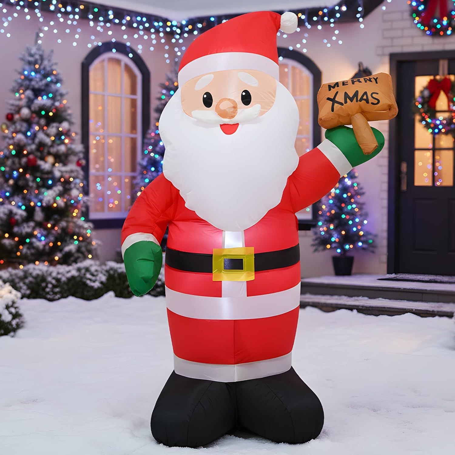 How much will my giant inflatable Santa cost to run?