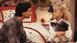 Bob Saget and Jodie Sweetin on Full House