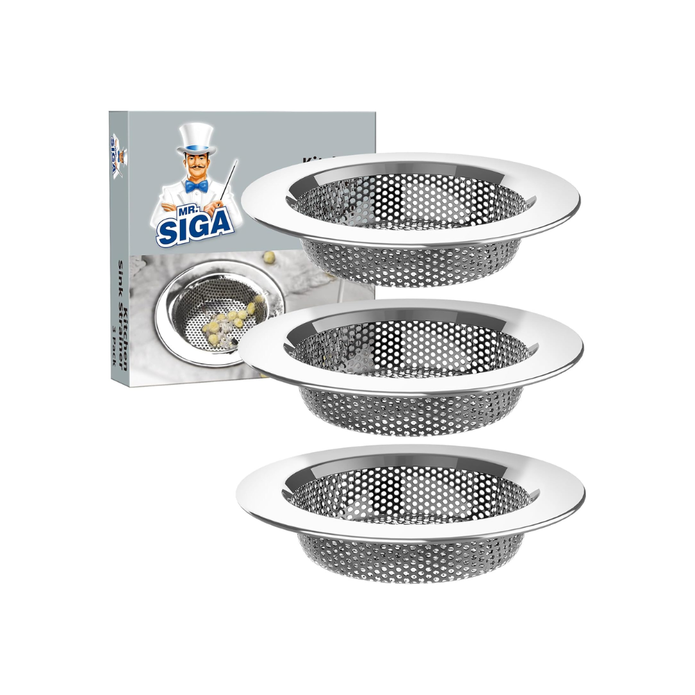 Three pack of Sink Strainers