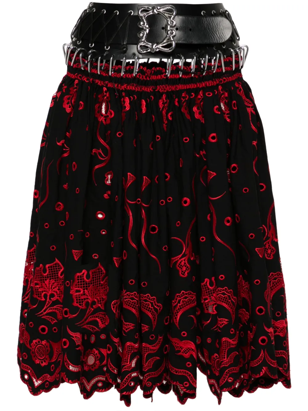 Chopova Lowena Ida Carabiner Midi Skirt | S