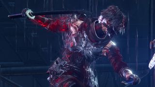 A close up of Yakumo in Ninja Gaiden 4