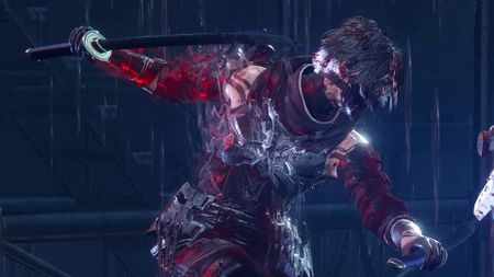 A close up of Yakumo in Ninja Gaiden 4