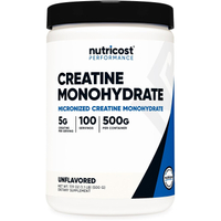 Nutricost Creatine Monohydrate Micronized Powder:&nbsp;was $32.95,now $16.43 at Amazon&nbsp;