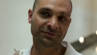Mac Gargan (Michael Mando) speaks to Adrian Toomes in Spider-Man: Homecoming