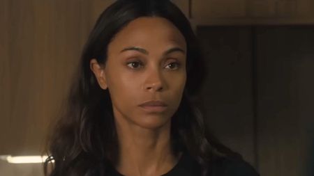 Zoe Saldana in Lioness. 