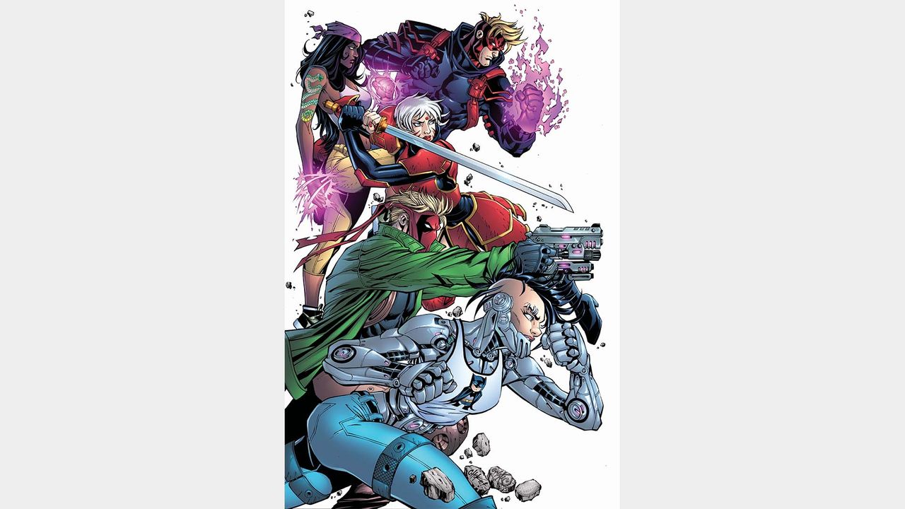 A cover for WildC.A.T.s #9