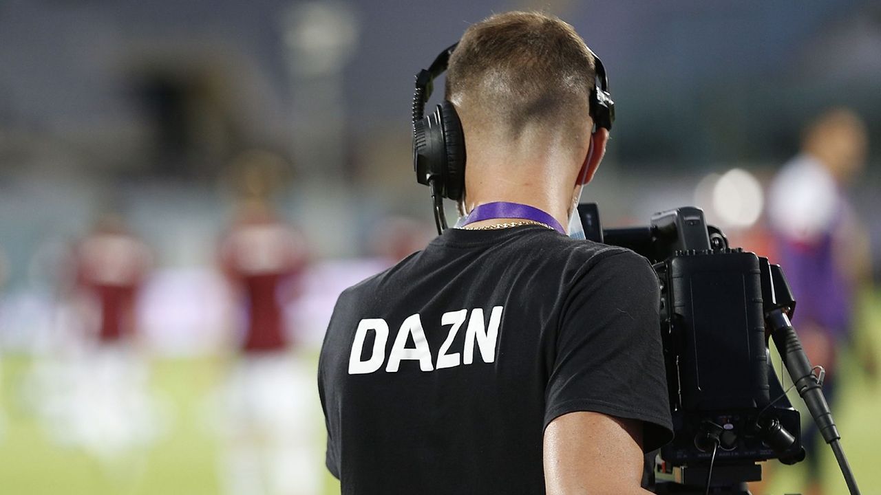 DAZN cameraman 