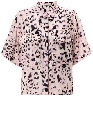 Whistles Cropped Brushed Fur Blouse, £135